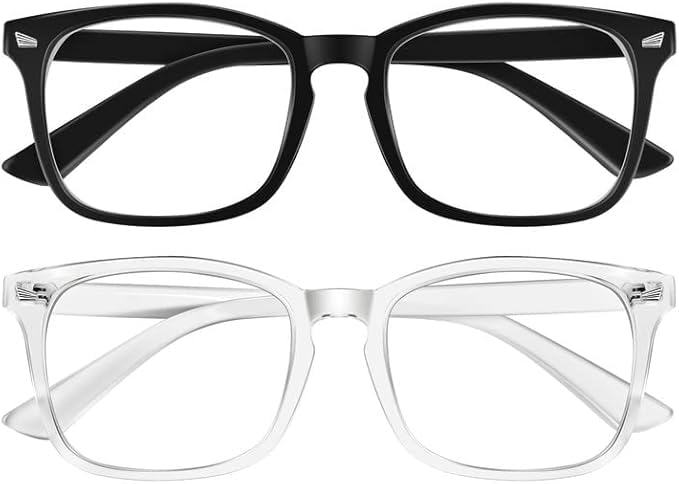 Blue Light Blocking Glasses for Women Men Fashion Computer Screen Gaming TV Phones Anti Eyestrain & UV Glare Glasses